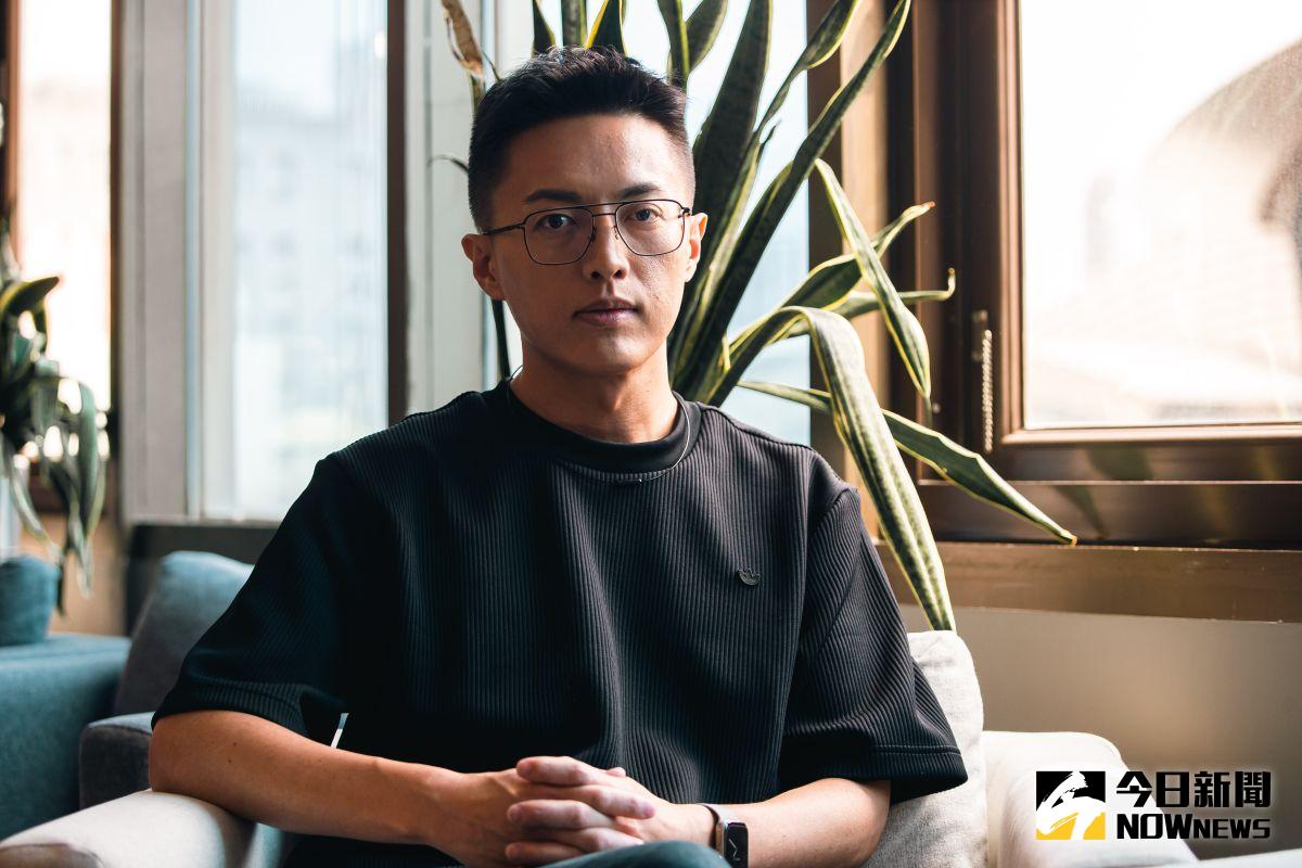 ▲《我們與惡的距離》導演林君陽拍攝新作《人選之人╴造浪者》超忐忑。（圖／記者葉政勳攝影）