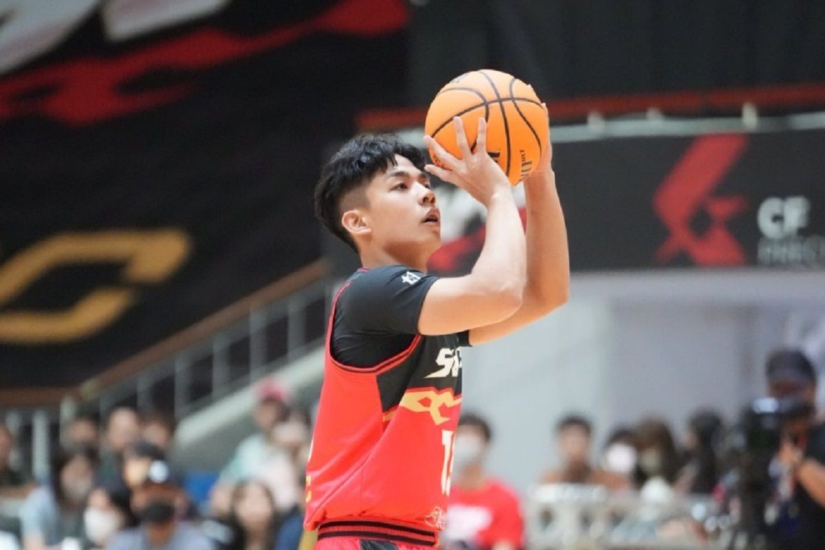 ▲近期表現佳的李明修，此役攻下8分並送出2助攻，賽後指出感謝教練給予信心，並且要我們把平時練習的東西展現出來。（圖／太陽球團提供）