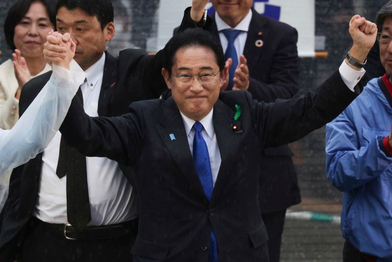 ▲日本首相岸田文雄正協調在七大工業國集團（G7）峰會前的5月上半月訪韓，與總統尹錫悅會談。資料照。（圖／美聯社／達志影像）