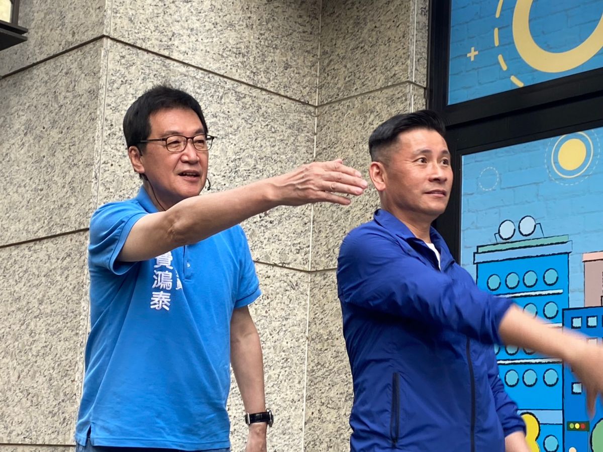 ▲國民黨北市第7選區立委初選電話民調今開跑，費鴻泰稍早受訪強調對選情有信心，並喊話徐巧芯若他選贏，應攜手共同建設地方。（圖／記者翁子竣攝，2023.04.16）