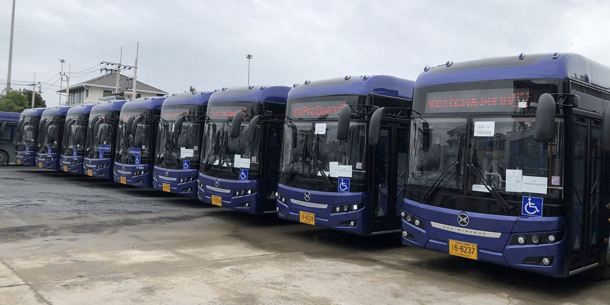 ▲泰國曼谷擬在7年內將所有公車改為電動車。（圖／翻攝自elective.com）