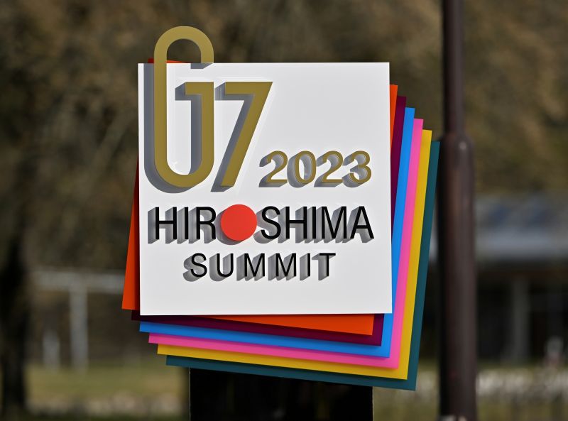 ▲G7成員國正協調在5月19日至21日舉行的廣島峰會聯合聲明中，首度記載「要求中國（採取）負責任的行動」。圖為G7外長會議舉行時的資料照片。（圖／美聯社／達志影像）