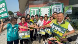 民進黨中市六選區初選登場　江肇國：「接棒決心
