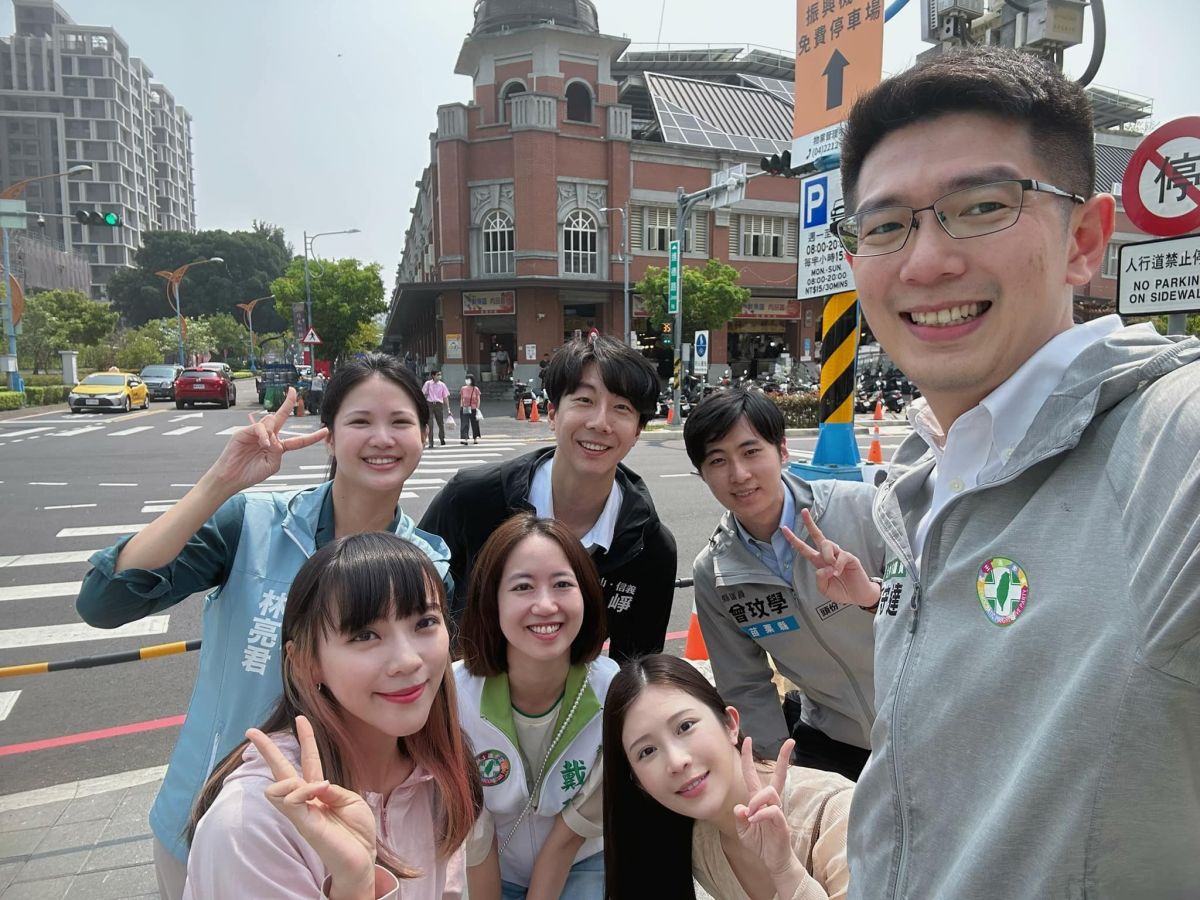 ▲黃捷到台中幫黃守達助選。（圖／黃捷辦公室提供）