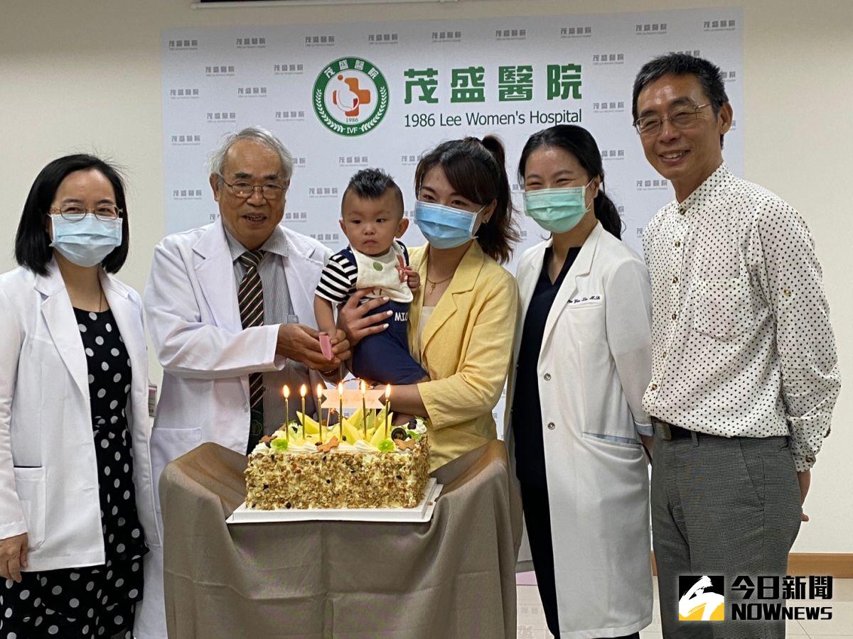 ▲27歲章小姐是血友病帶因者，去年在茂盛醫院透過人工生殖技術，一舉產下健康寶寶。（圖／記者金武鳳攝，2023.4.17)