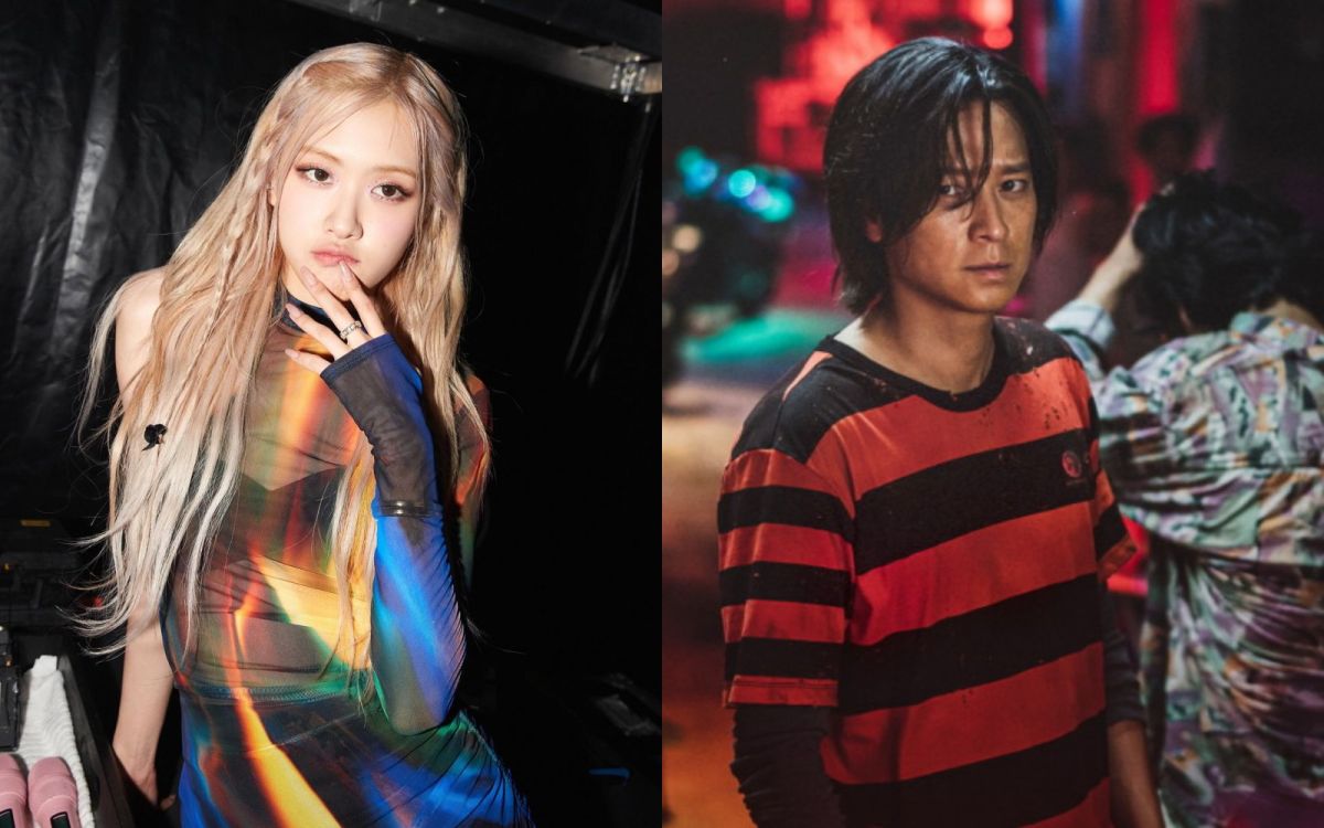 ▲BLACKPINK成員Rosé傳出跟姜棟元（右）交往，「YG娛樂」出面否認。（圖／翻攝Naver電影、Rosé IG）