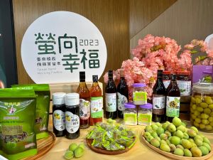 來到梅嶺風景區千萬不要錯過各式各樣道地的梅子伴手禮 ▲來到梅嶺風景區千萬不要錯過各式各樣道地的梅子伴手禮(圖/記者林怡孜攝,2023,04,17)