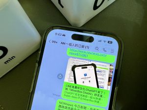 LINE一人聊天室。(圖/記者周淑萍攝) ▲LINE一人聊天室。(圖/記者周淑萍攝)