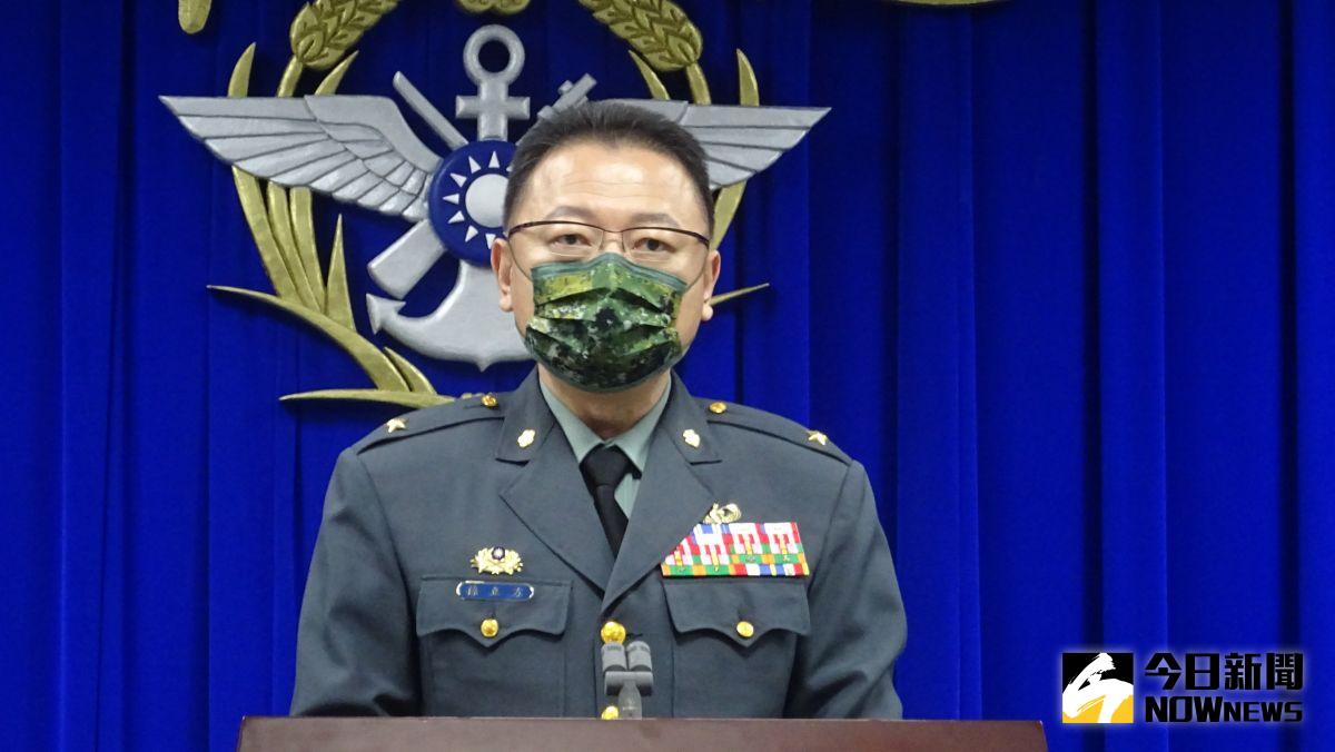 ▲中國在黃海舉行軍演，國防部發言人孫立方表示，共軍演訓時間不長、演訓區域小。（圖／記者呂炯昌攝，2023.04.18）