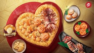 必勝客母親節「愛心比薩」放滿鮭魚花　繼光香香雞推15cm炸雞柳
