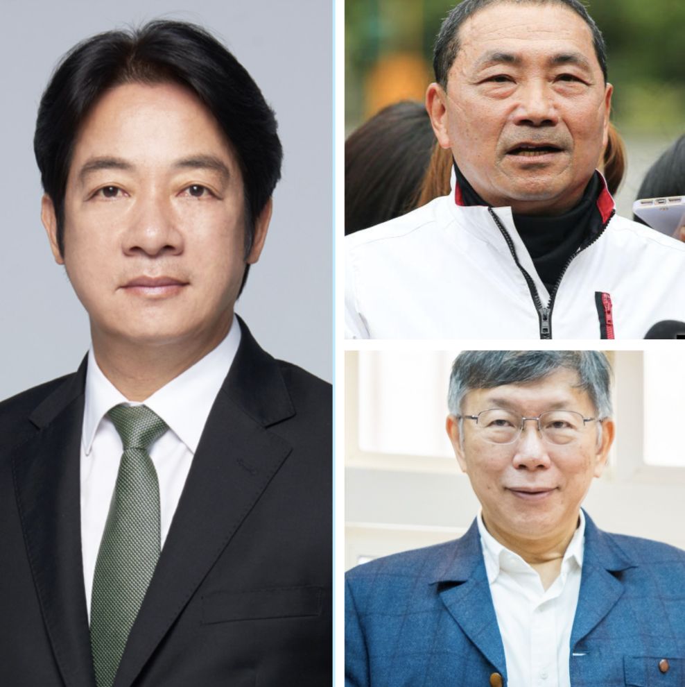 ▲2024總統大選熱度漸起，賴清德、侯友宜、柯文哲可望代表各自政黨，出馬角逐總統大位。（圖／NOWnews合成圖）