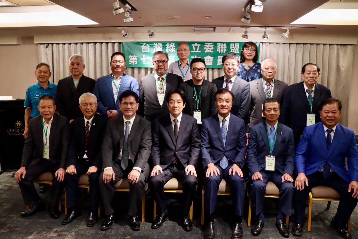 ▲林佳龍接任台灣綠色立委聯盟理事長，誓言繼續推動「鞏固台灣」等工作。（圖／翻攝自林佳龍臉書）