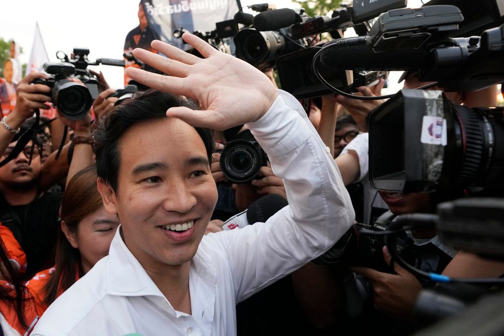 ▲泰國即將在5月舉行國會大選，本次選舉有許多2020年學運參與者投入參選。（圖／美聯社／達志影像）