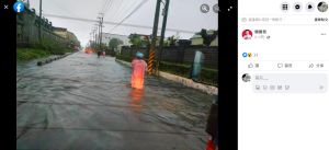 誰盜圖?雨炸台中 林靜儀、顏寬恒臉書災情畫面竟雷同 ▲顏寬恒在臉書貼出的災情照,其中一張與林靜儀相同。(圖/翻攝顏寬恒臉書,2023.04.20)