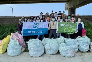 響應世界地球日!富邦人壽支持「淡水河川廢快篩複查」