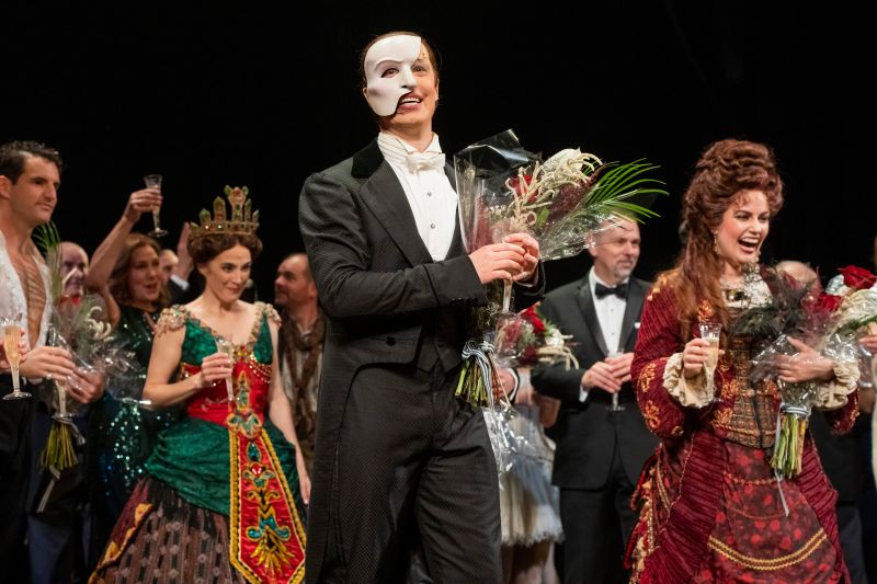 ▲長壽音樂劇《歌劇魅影》演出35年，在紐約百老匯宣告落幕。（圖／美聯社／達志影像）