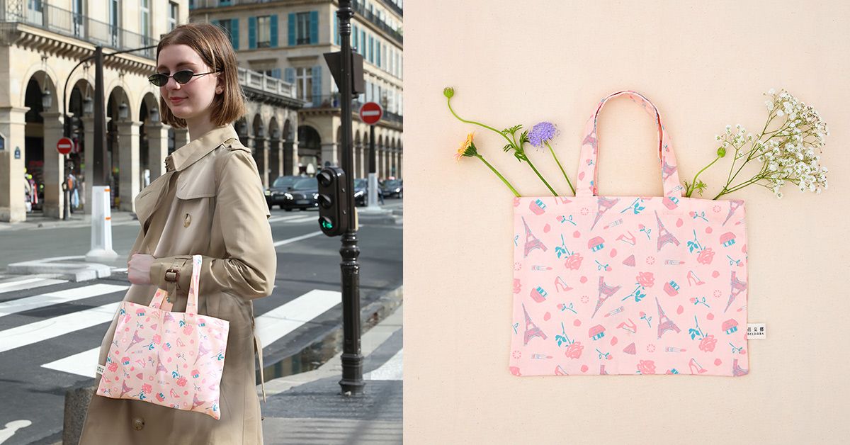 ▲「蓓朵娜」和最具代表性的設計品牌「印花樂」聯名合作，攜手打造獨家「漫步巴黎優雅小提袋」引起廣泛關注。（圖／品牌提供）