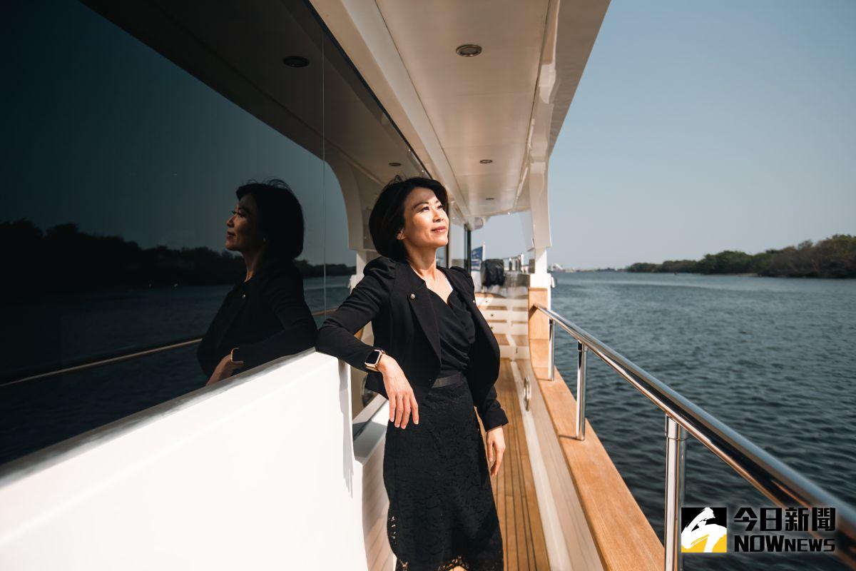 ▲亞果遊艇集團預計斥資數十億打造安平亞果遊艇城，擔起執行大任的，就是亞果遊艇集團總經理唐玉書。（圖／記者葉政勳攝）