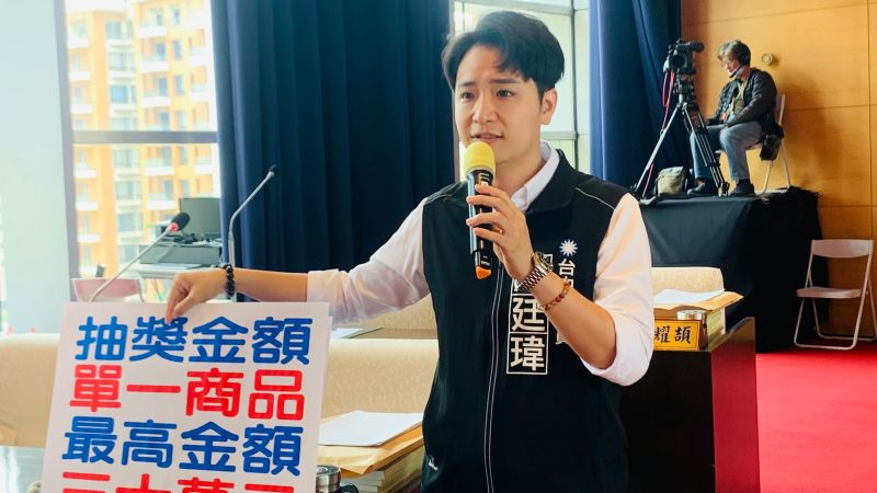 ▲民進黨對比式民調以羅廷瑋做為對手。(圖/記者顏幸如攝,2023.04.21)