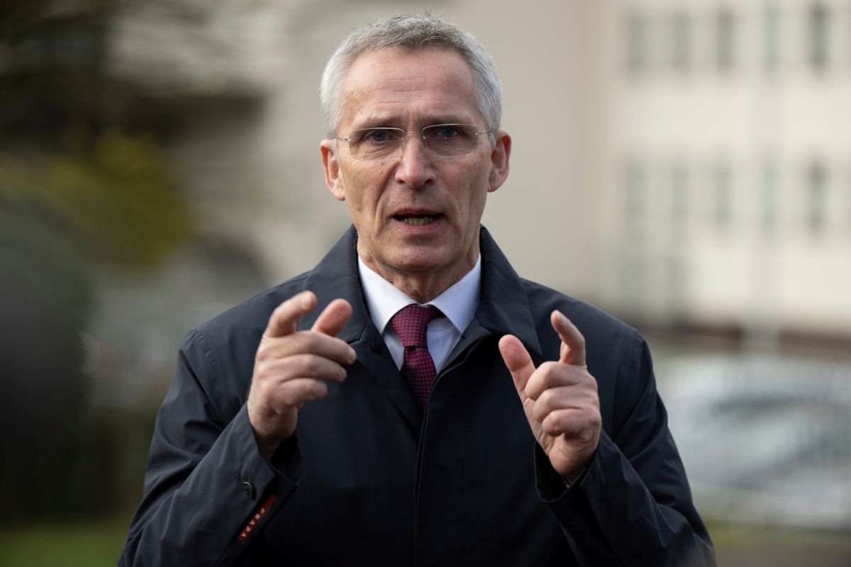 ▲北約秘書長史托騰柏格（Jens Stoltenberg）表示，北約領導人7月中旬在立陶宛首都維爾紐斯（Vilnius）舉行峰會時，不會邀請烏克蘭加入北約。（圖／美聯社／達志影像）