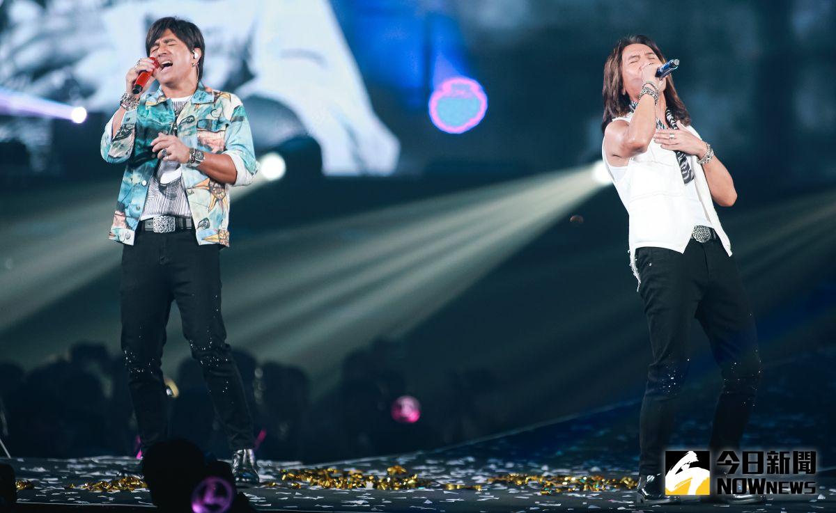 ▲動力火車分享拍攝演唱會轉場影片發生的趣事。（圖／記者葉政勳攝 , 2023.04.23）