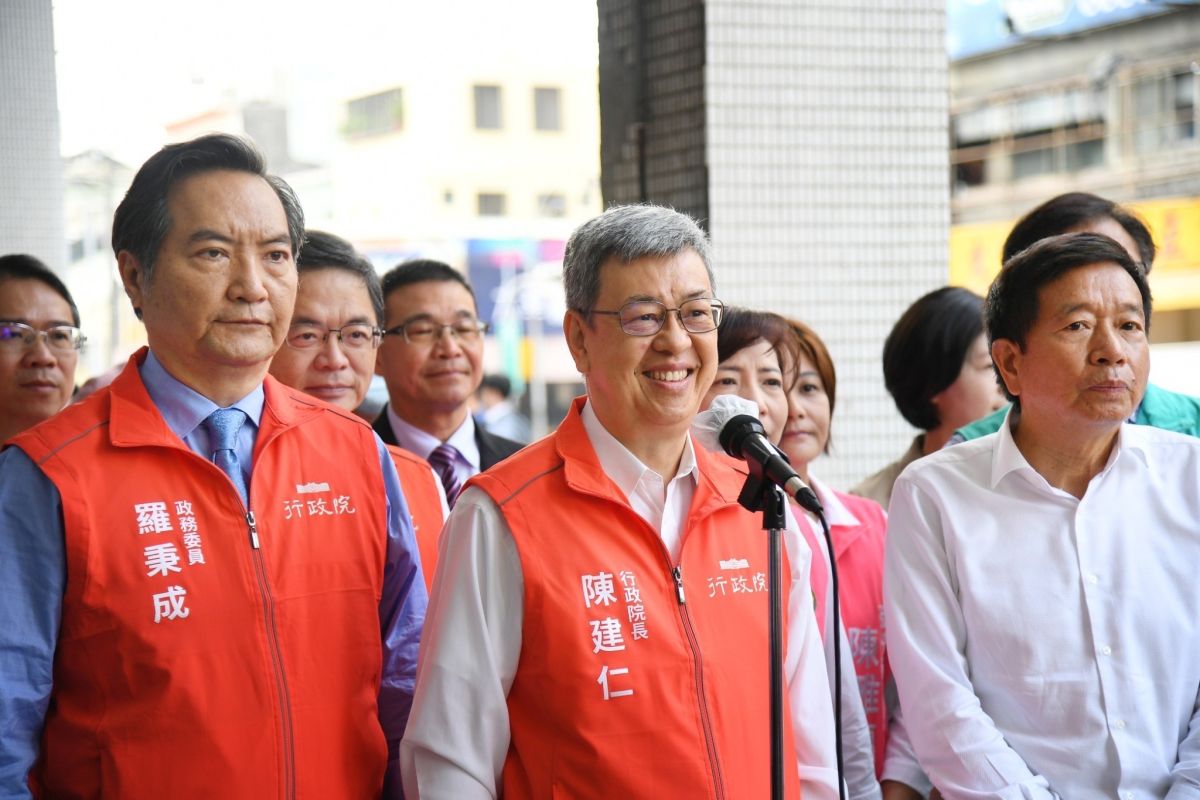 ▲行政院長陳建仁表示，台灣、美國的國情不同，台灣沒有家庭擁槍的規劃。（圖／行政院中辦提供，2023.04.24）