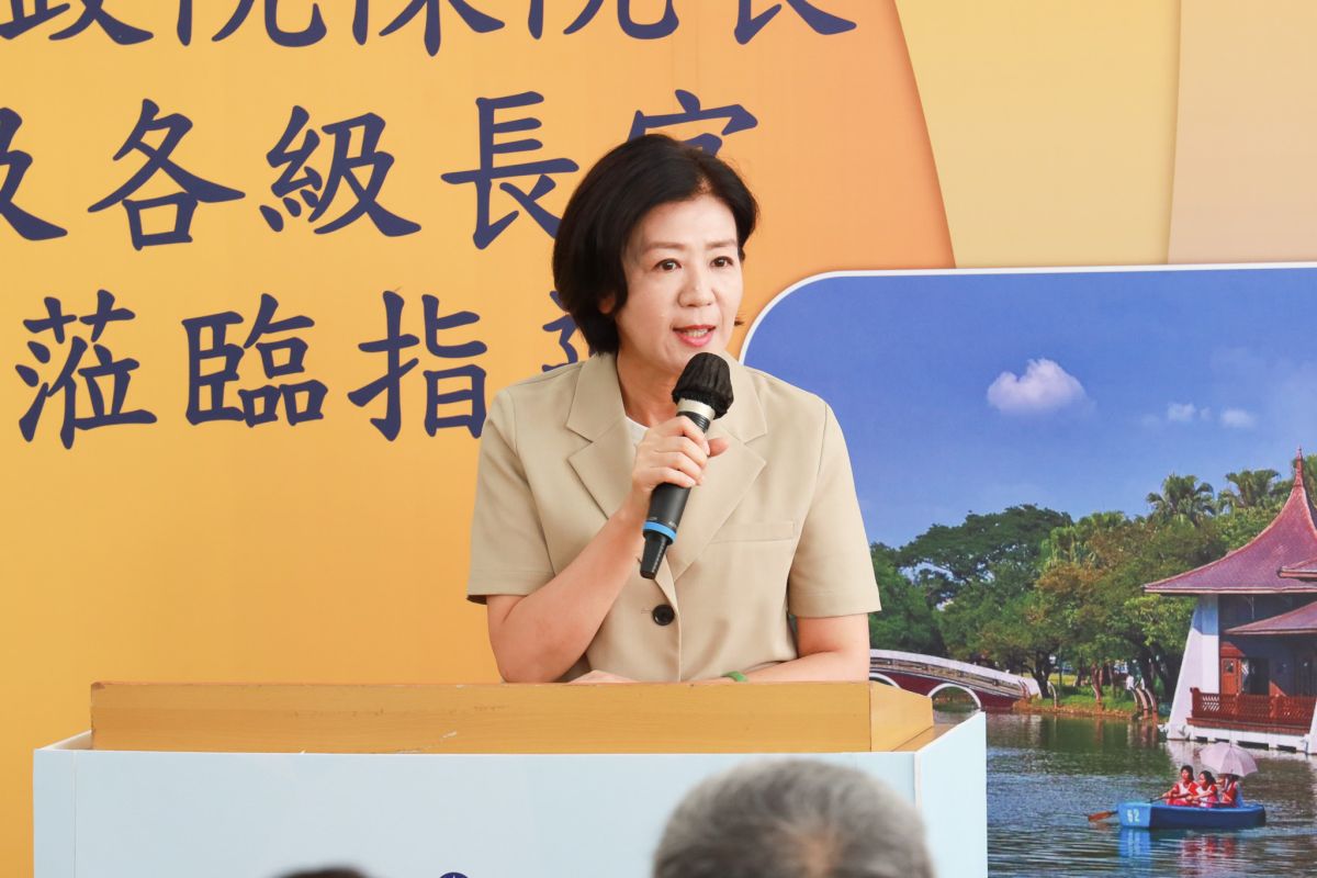 ▲台中市副市長王育敏近來積極曝光。（圖／台中市政府提供，2023.04.24）