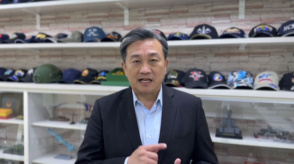 ▲郭台銘稱當選總統共機不擾台，王定宇稱此說法比草包還要邪惡。（圖／王定宇辦公室提供）