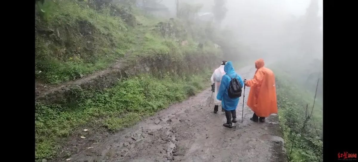 ▲位於四川的鹿兒坪國有林場今日發生山崩，當局於下午尋獲至少14名罹難者，另有5人失蹤不明。圖為四川林場畫面，非事發地。（圖／翻攝自紅星新聞）