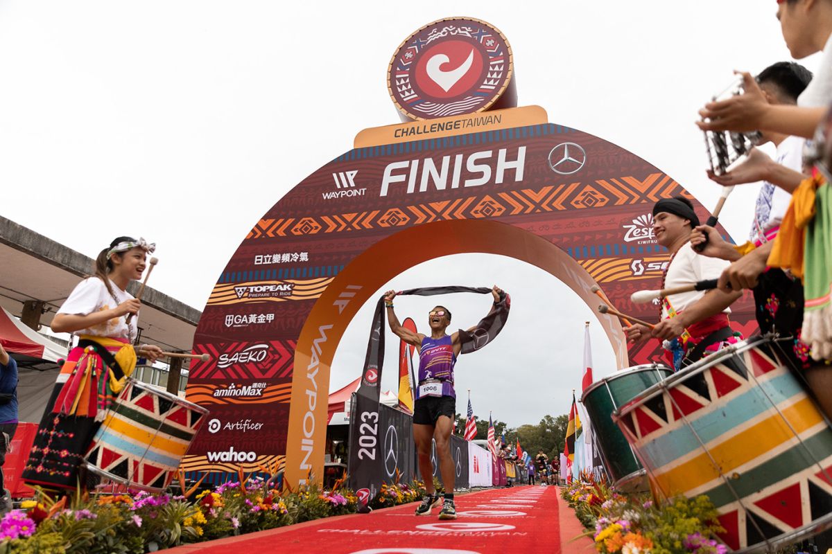 ▲2023 CHALLENGE TAIWAN　226km菁英組冠軍許仁茂 。官方提供