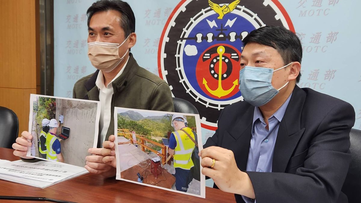 ▲因應太魯閣事故，台鐵局今（25）日宣布，引進電子輔助瞭望員，能在列車接近22秒前通知工地，停止施工。（圖／記者李琦瑋攝，2023.04.25）