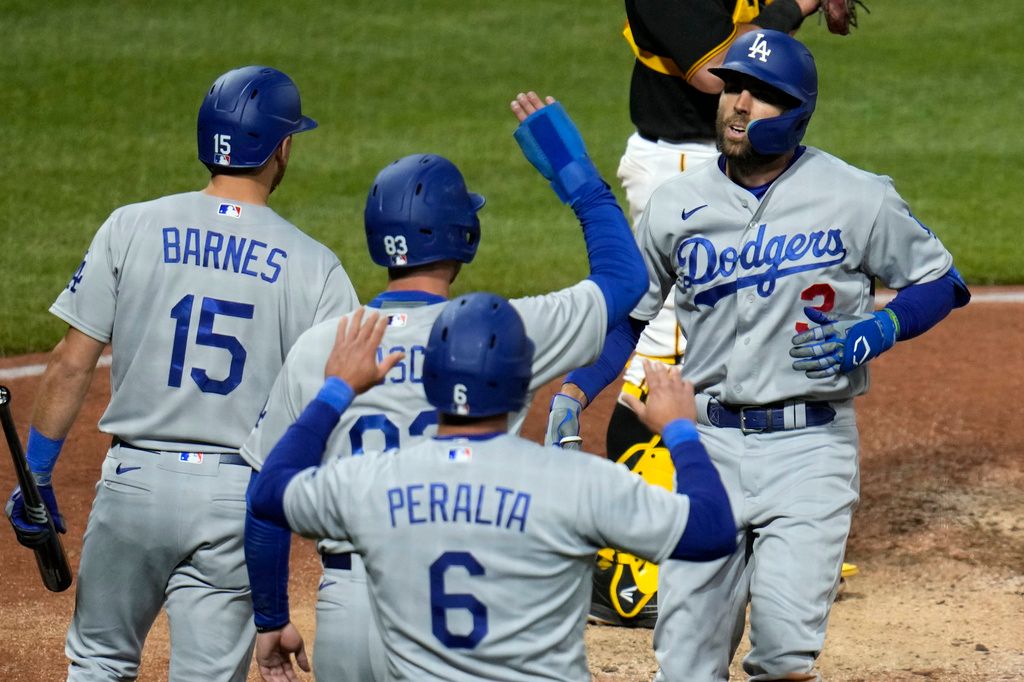 ▲道奇期望在交易截止日前補足球隊缺少的右撇子打者。（圖／美聯社／達志影像）