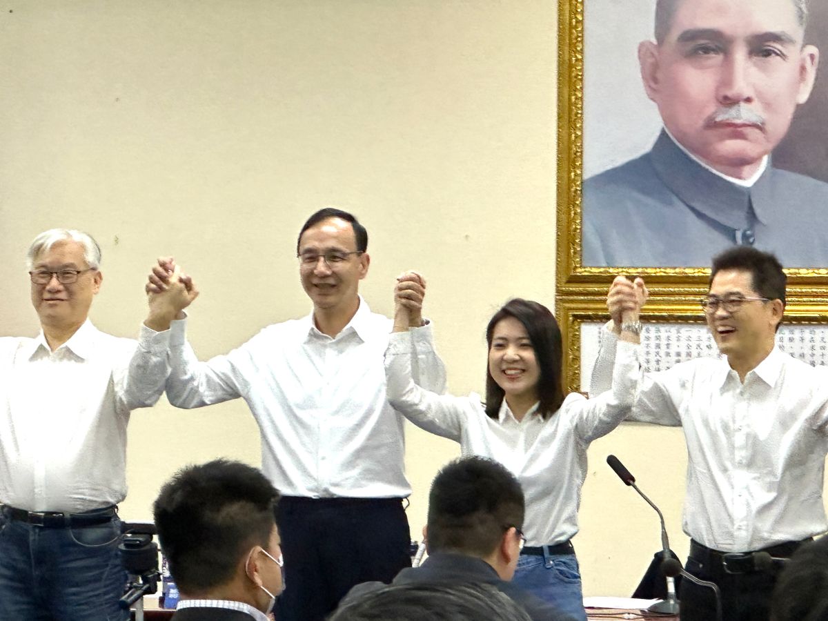 ▲國民黨中常會今日正式提名徐巧芯參選松信區立委。（圖／記者余祥攝，2023.4.26）