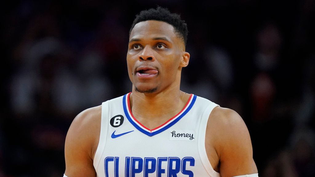 ▲「威少」Russell Westbrook在今年夏天合約將到期，他坦言想留在這支球隊，相信自己能夠對於快艇做出正面的幫助。（圖／美聯社／達志影像）