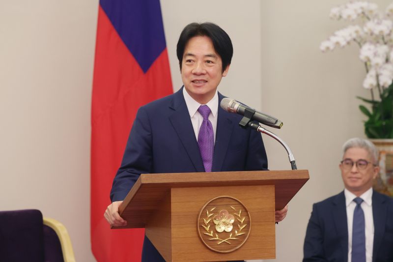▲賴清德接見「福爾摩沙俱樂部拉丁美洲團」。（圖／總統府提供）