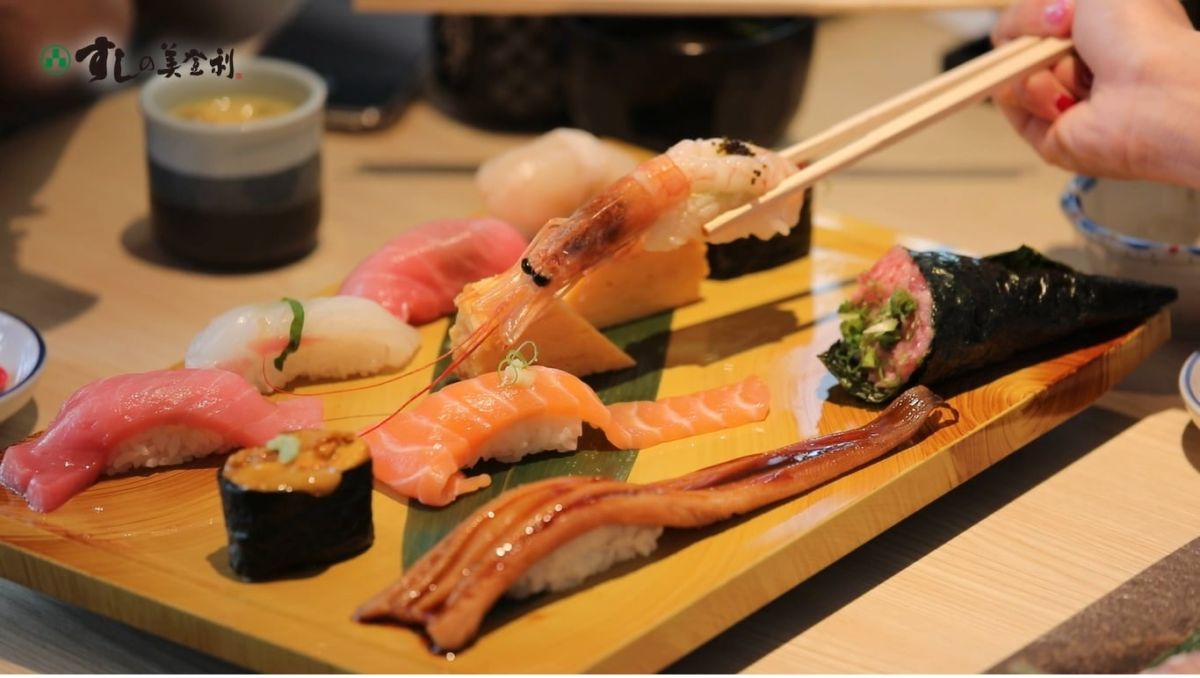 ▲在美登利壽司日本總店才有的「壽司放題吃到飽」，宣告將於4月10日進駐美登利LaLaport台中店，最低每人只要980元，70項新鮮壽司、炸物、燒烤等都能吃到飽。（圖／翻攝日本美登利壽司臉書）