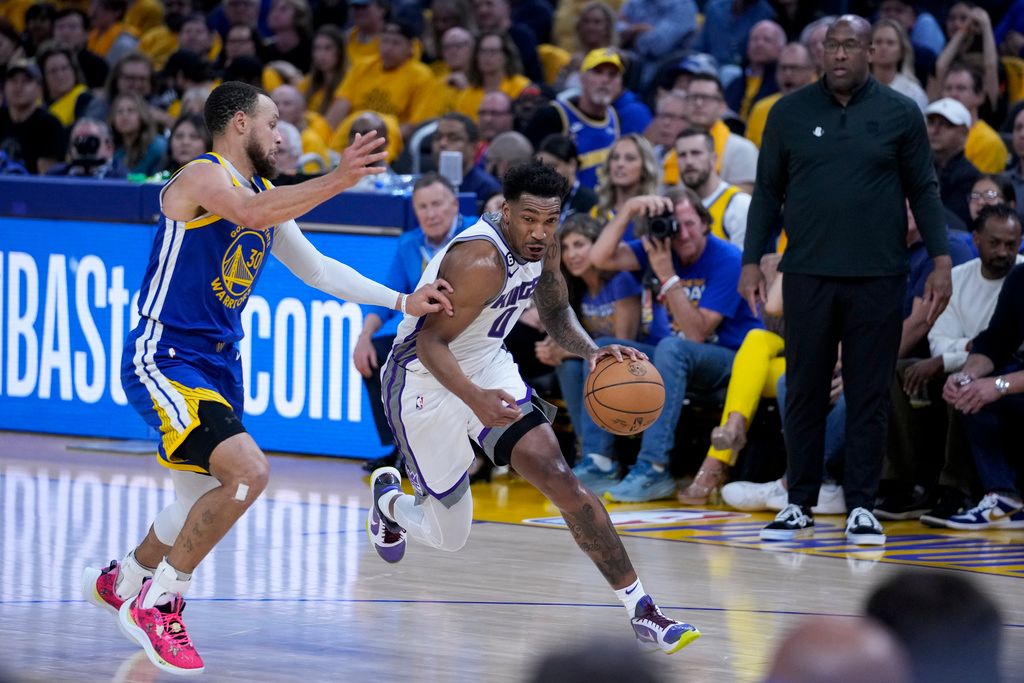 ▲國王更多使用小陣容，讓Malik Monk等人有更多切入進攻的機會。（圖／美聯社／達志影像）