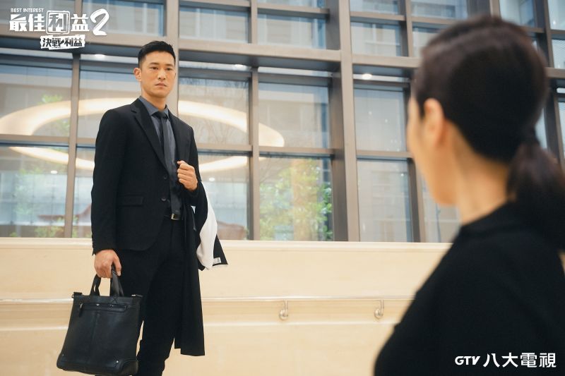 ▲天心(右)在《最佳利益2》一見到鍾承翰直言「害怕」。(圖/八大)