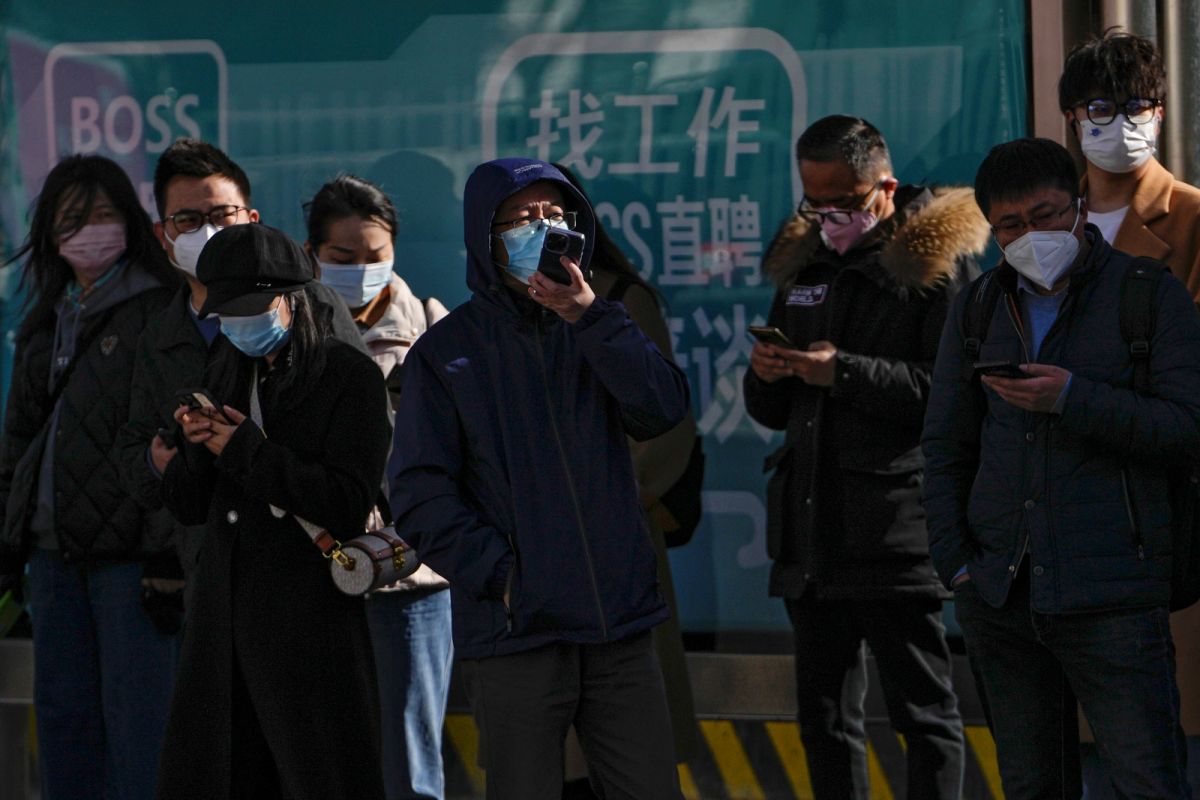 ▲年輕人失業的問題近年在中國相當嚴峻。示意圖。（圖／美聯社／達志影像）