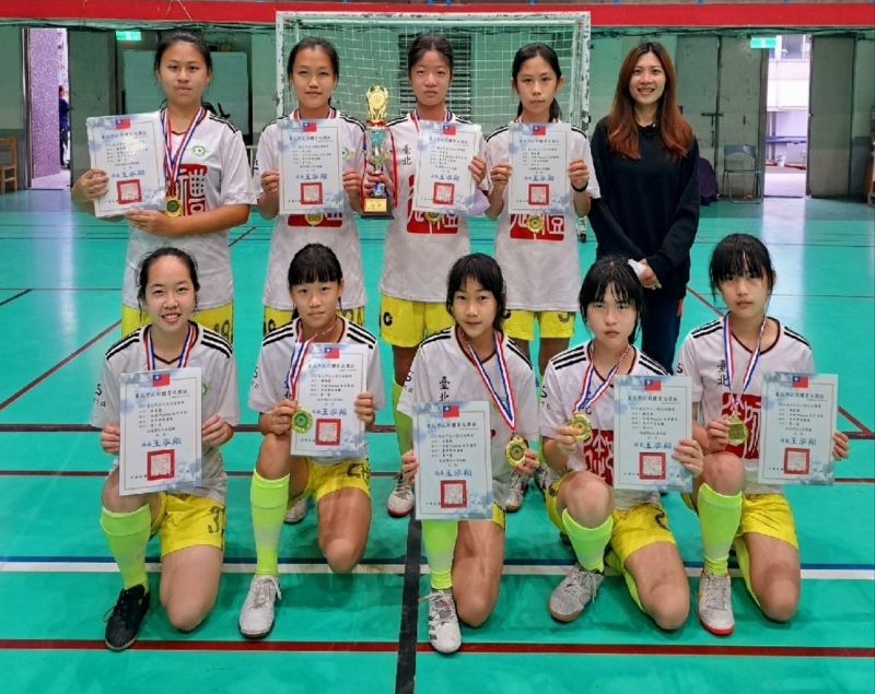 ▲青少年女生組冠軍: 台北Playone女子青訓。官方提供