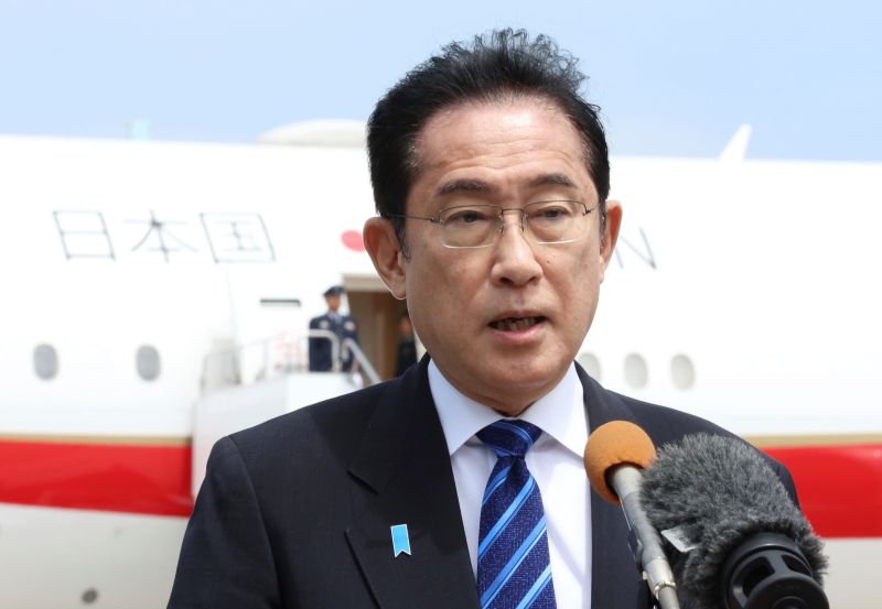 ▲日本首相岸田文雄證實正在規劃5月7到8日訪問韓國，並與韓國總統尹錫悅會談。（圖／美聯社／達志影像）