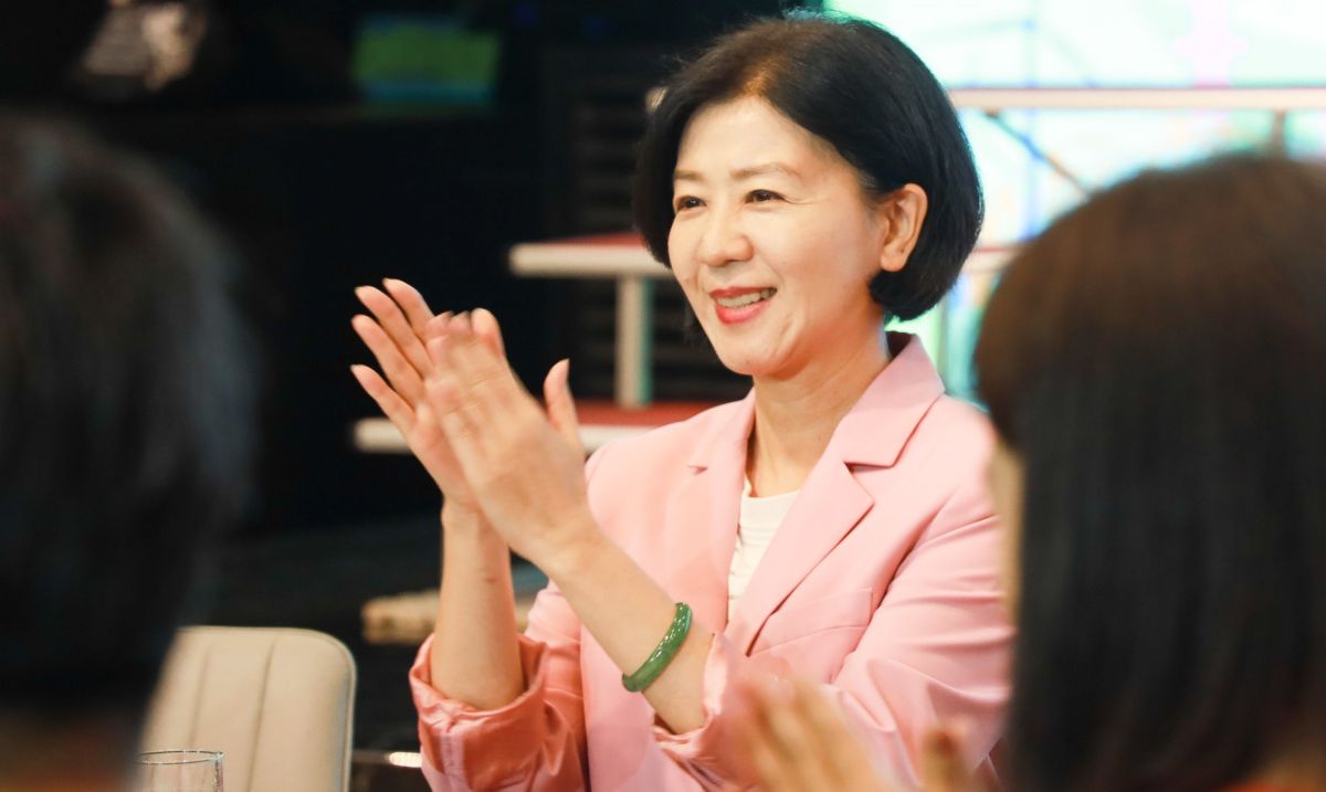 ▲王育敏形象清新，地方藍營人士看好她在立委中6選區當刺客。（圖／台中市政府提供，2023.05.02）