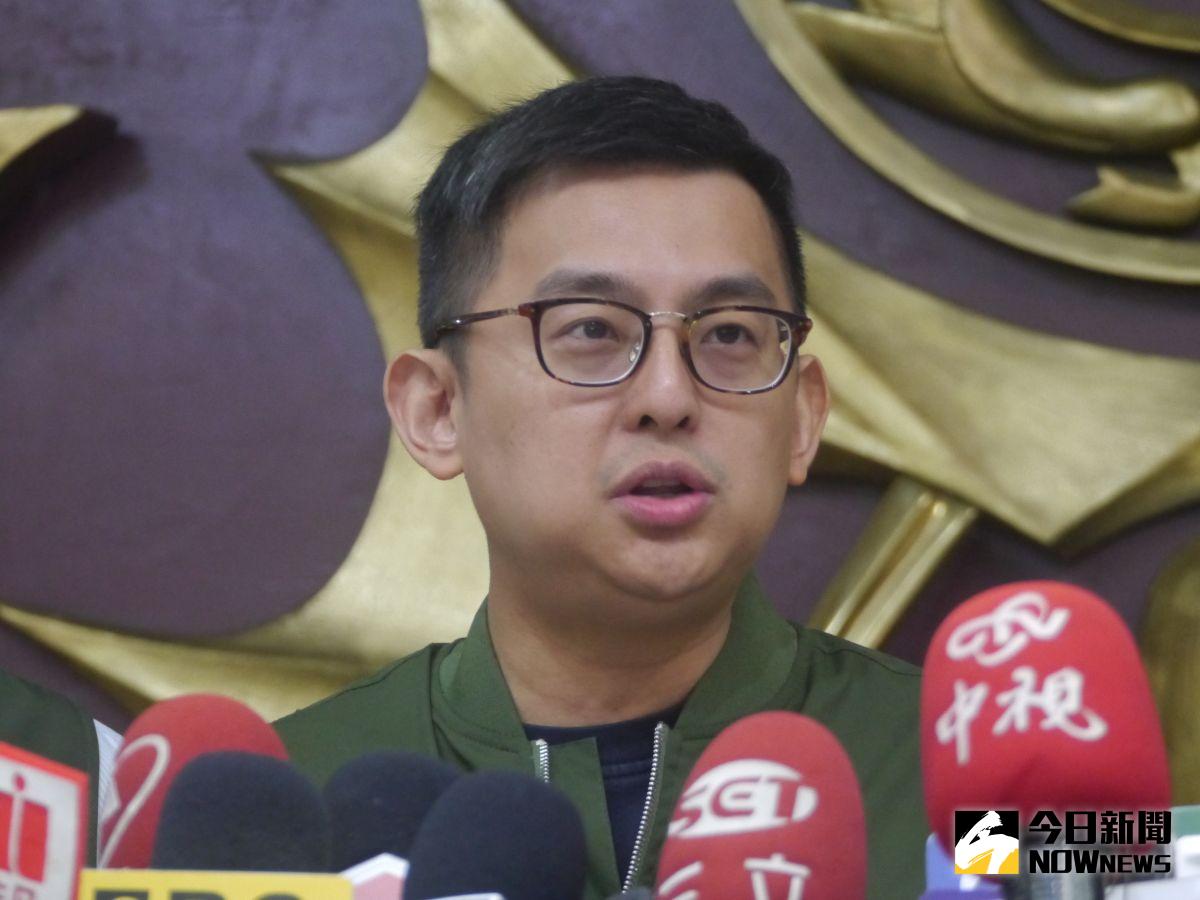 ▲卓冠廷表示，遺憾國民黨總是在兩岸敏感時刻，唱和中共立場，帶頭譴責台灣。（圖 ／記者吳嘉億攝）