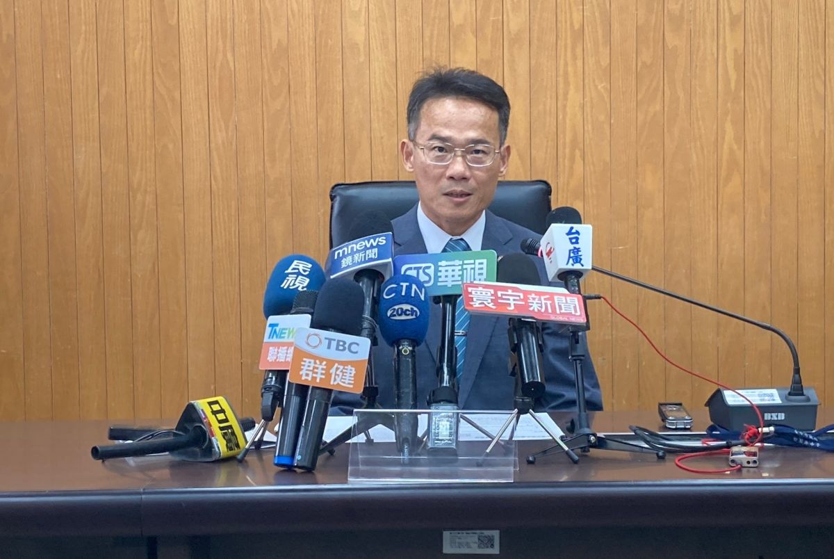 ▲中一中校長林隆諺針對不雅諧音致歉。（圖／記者顏幸如攝，2023.05.03）