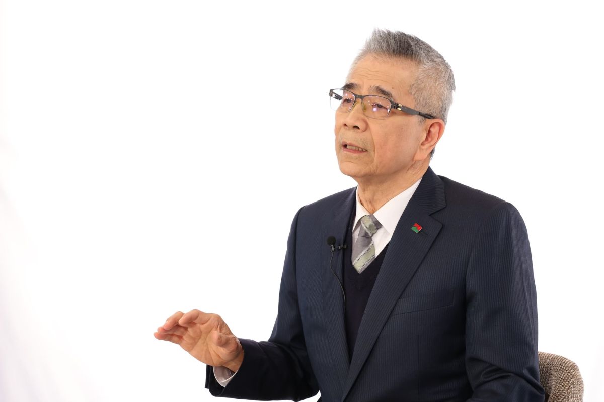 ▲信義房屋創辦人周俊吉於大愛台仁心慧語節目，分享信義房屋如何以理念造就今日輝煌成果。（圖／資料照片）