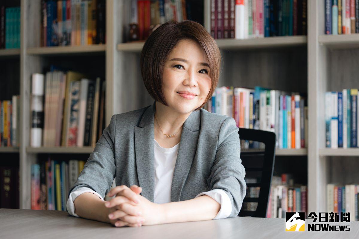 ▲于美人決定選下屆台北市萬華、中正區立委，獲得全家人的支持。（圖／記者葉政勳攝影，2023.05.02）