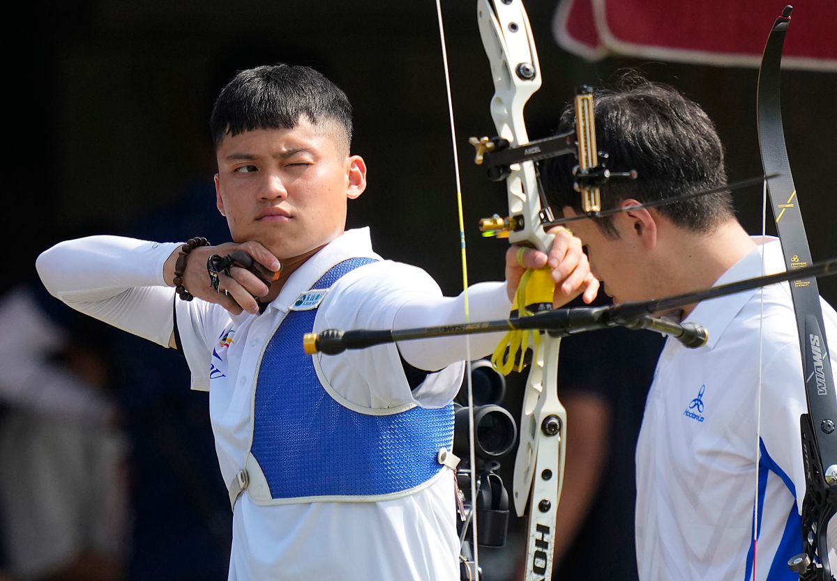 ▲臺北大學湯智鈞在全大運感冒，自認射不好。官方提供