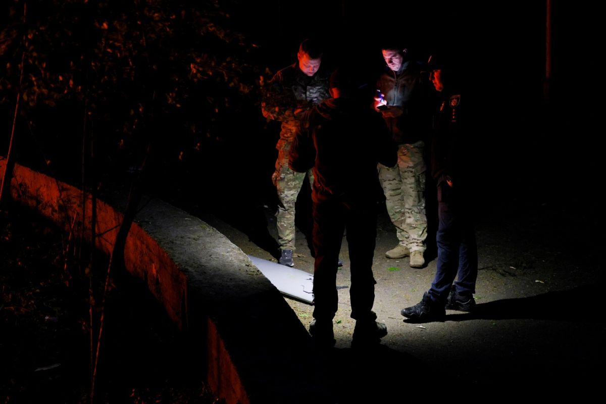 ▲俄羅斯接連夜襲基輔。（圖／美聯社／達志影像）