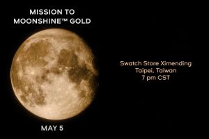 ▲台灣錶迷總算也等到Swatch聯名OMEGA升級版「Mission to Moonshine Gold」。（圖／翻攝自Swatch IG）