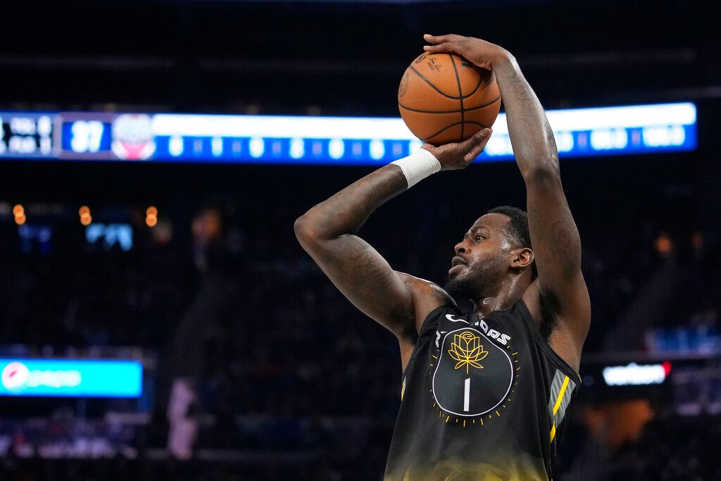 ▲勇士前鋒JaMychal Green在次輪第2戰打出精彩表現，但他能否持續，將會是一個觀賽重點。（圖／美聯社／達志影像）